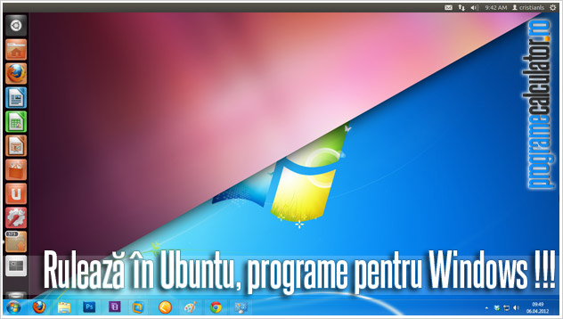cum se instaleaza / ruleaza programe Windows in Linux (Ubuntu)
