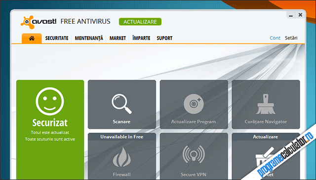 Antivirus gratuit: avast! Free Antivirus