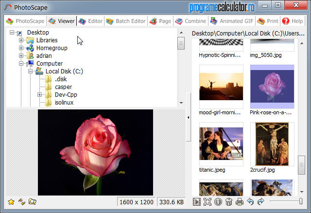 Photoscape Image Viewer