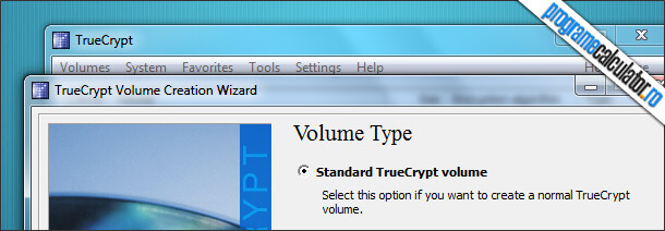 Volum standard TrueCrypt