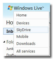 SkyDrive online