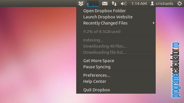 Dropbox in Ubuntu