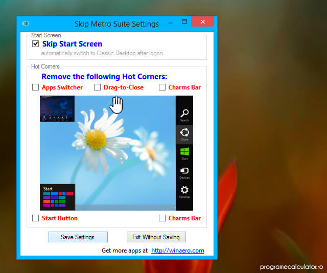 Evită ecranul Start Screen în Windows 8