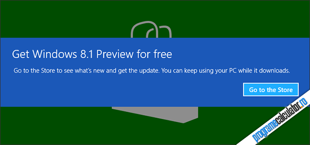 Upgrade Windows 8.1 Preview