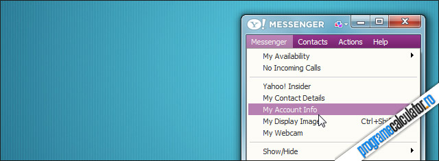 Cum se schimbă parola Yahoo! Messenger