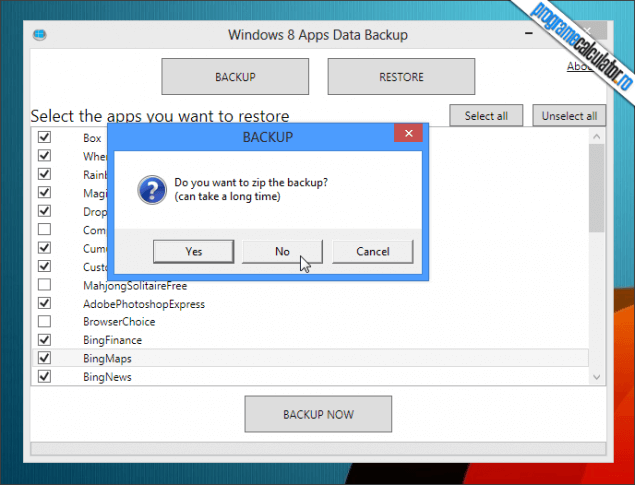 2-Windows 8 Data Back-optiuni-backup