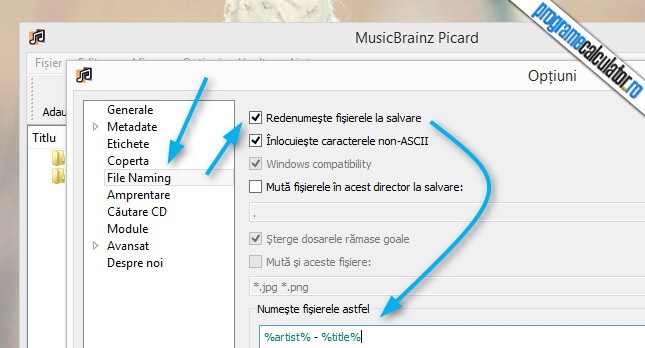 File Naming - MusicBrainz-Picard