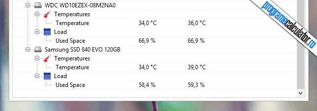 temperaturi HDD si SSD